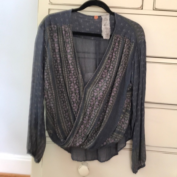 Free People Tops - FREE PEOPLE - ‘One Before Dawn” - Long Sleeve Top